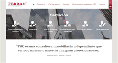 Desktop Screenshot of ferranservicioscorporativos.com